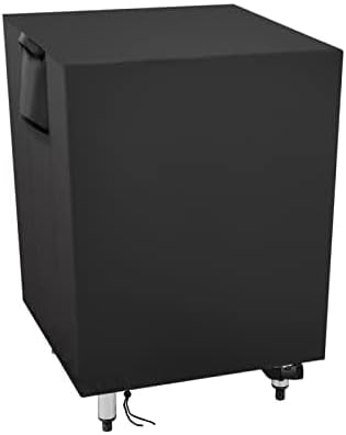 Outdoor Prep Table Cover 42 Inch,Waterproof Patio Outdoor Stainless Steel Metal Grill BBQ Table Cart Cover Dustproof Windproof All Season Pretection for Outdoor Table - 42 x 31 x 50 Inch