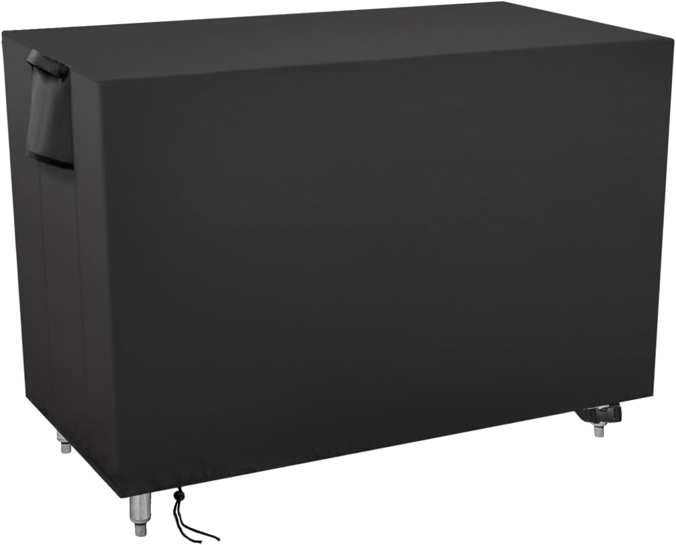 Outdoor Prep Table Cover 42 Inch,Waterproof Patio Outdoor Stainless Steel Metal Grill BBQ Table Cart Cover Dustproof Windproof All Season Pretection for Outdoor Table - 42 x 31 x 50 Inch