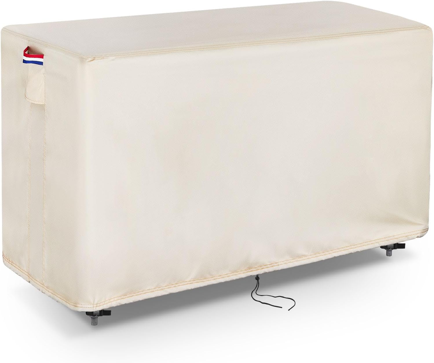 Outdoor Prep Table Cover 42 Inch,Waterproof Patio Outdoor Stainless Steel Metal Grill BBQ Table Cart Cover Dustproof Windproof All Season Pretection for Outdoor Table - 42 x 31 x 50 Inch