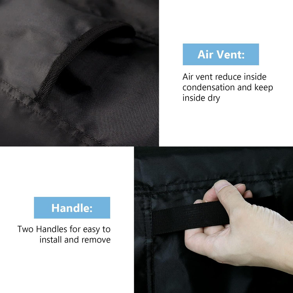 Outdoor Dining Table Cover,60 Inch Rectangle Patio Dining Table Covers,Waterproof Outside Table Cover Furniture Covers - 60 X 38 X 28 Inch